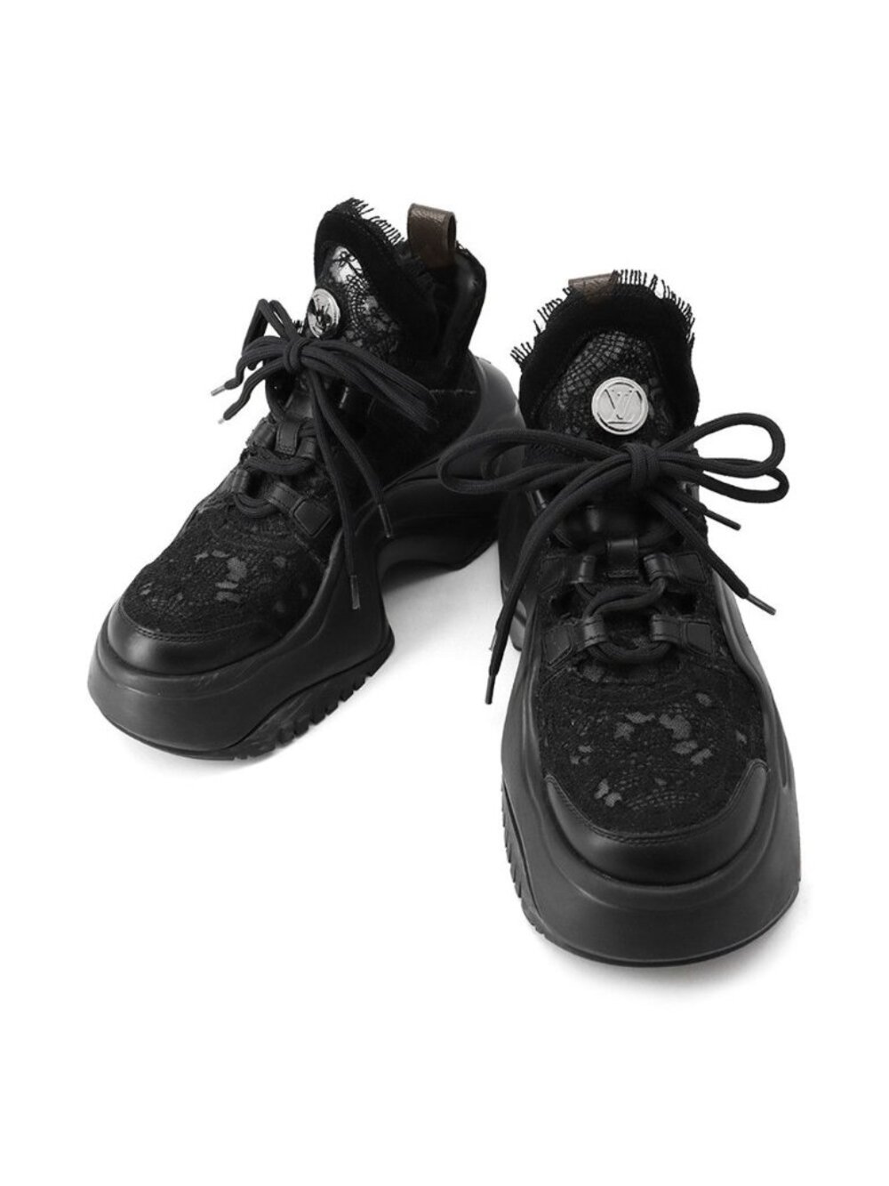 Louis Vuitton Sneakers LV Archlight Line 2.0 Lace Shoes Black